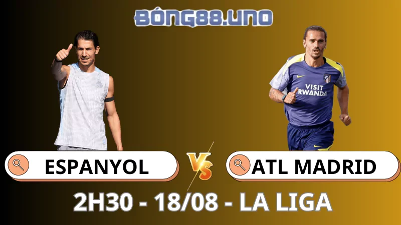 Soi Kèo Espanyol vs Atl. Madrid - La Liga 18/08/2025