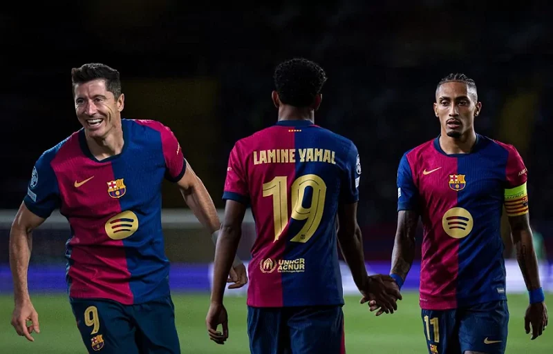 Phong độ Barcelona vs Vallecano đều ổn định