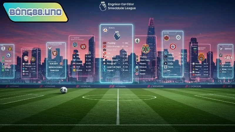 Lịch thi đấu Ngoại hạng Anh 2025 theo từng giai đoạn