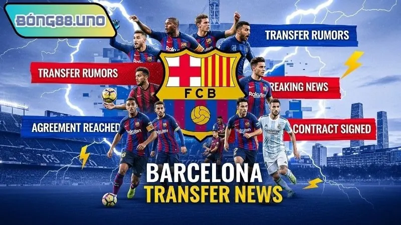 Tin chuyển nhượng Barcelona về các thương vụ tiềm năng