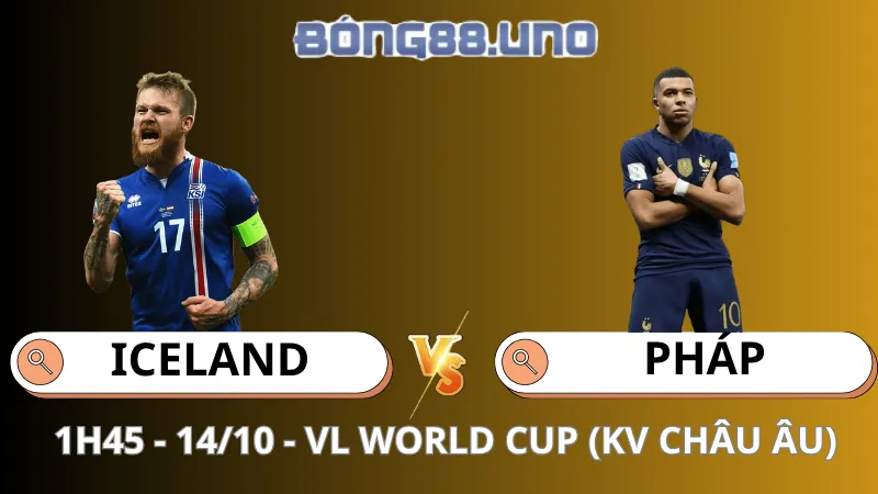Soi Kèo Iceland Vs Pháp
